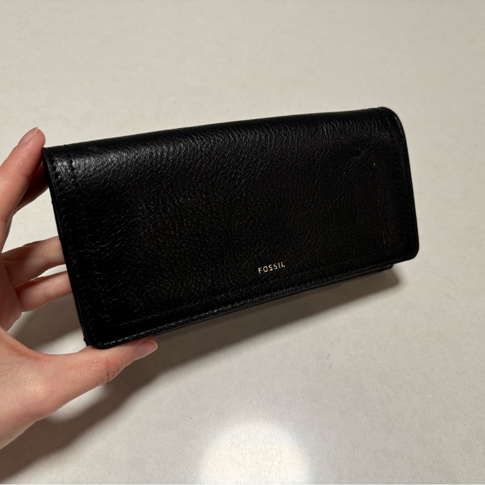 Fossil Black leather Wallet